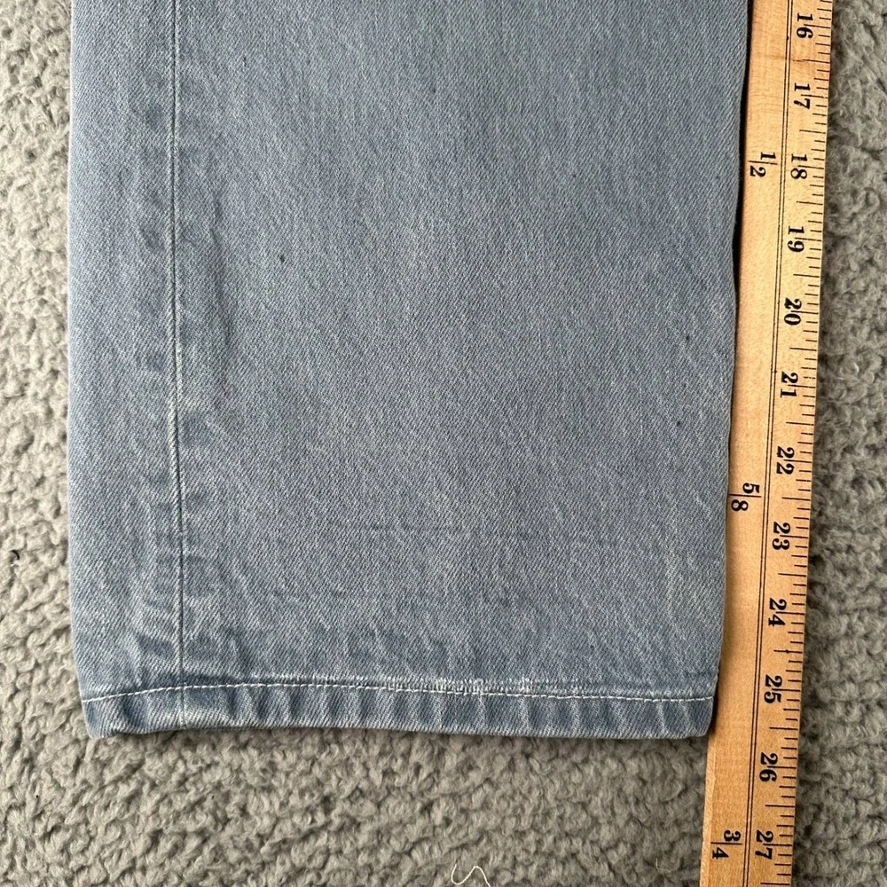 Vtg Levis 501XX‎ Jeans Mens 38x30(36x28 Fit)Light Blue Wash Straight Leg Y2K